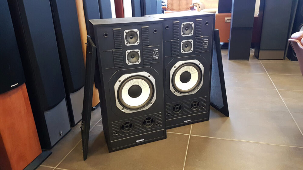 Retro skaļruņi Fisher F3/90