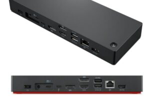 Lenovo ThinkPad Universal Thunderbolt 4 Dock + Lenovo 135W adapteris