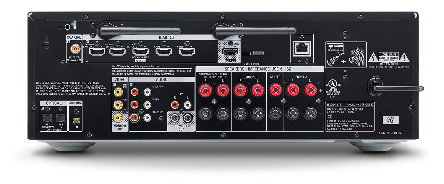 Sony STRDN840 7.2 AV uztvērējs Elektroonika24